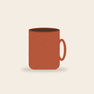 Illustration fictive : mug gres